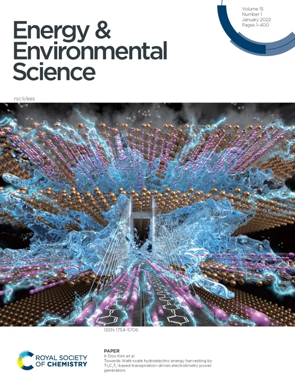Energy & Environmental Science cover
